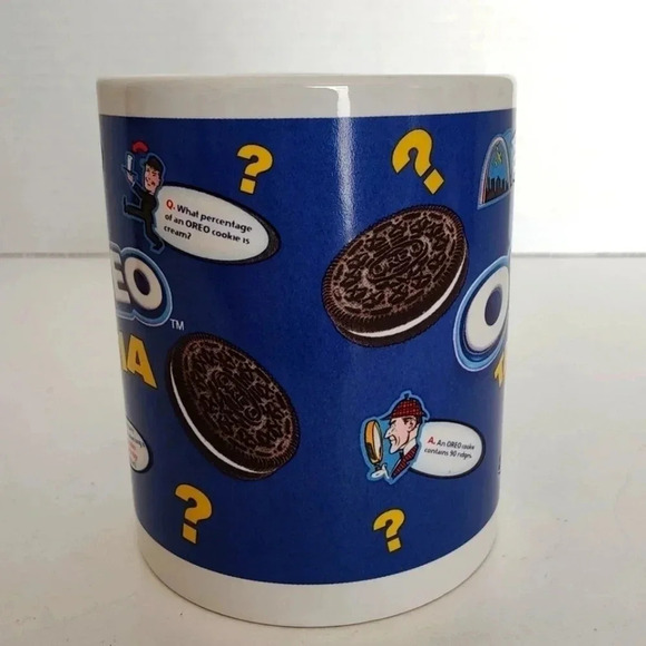 Oreo Cookie Trivia Mug Cup, EUC, 12 ounce - Picture 3 of 6